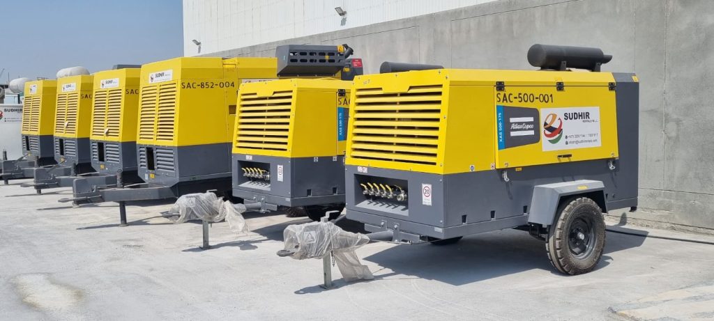 Industrial Air Compressor Rental – Power Generation and Handling ...